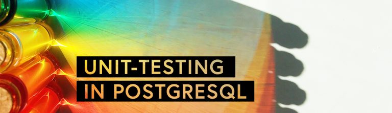 Unit-Testing in PostgreSQL