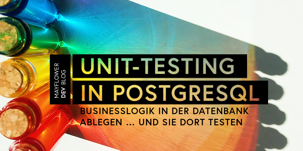 Unit-Testing in PostgreSQL