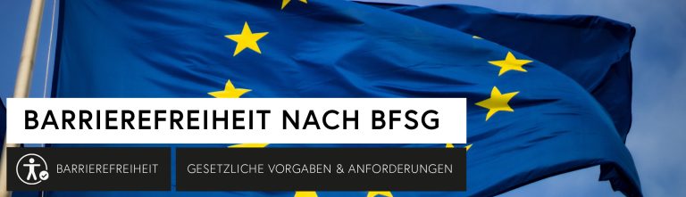 Barrierefreiheit nach BFSG