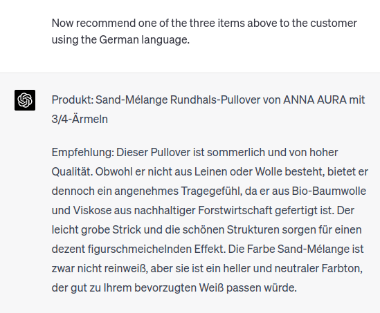 AI im E-Commerce gibt's auch auf Deutsch!