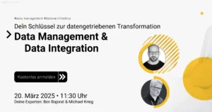 Webinar: Data Management & Data integration